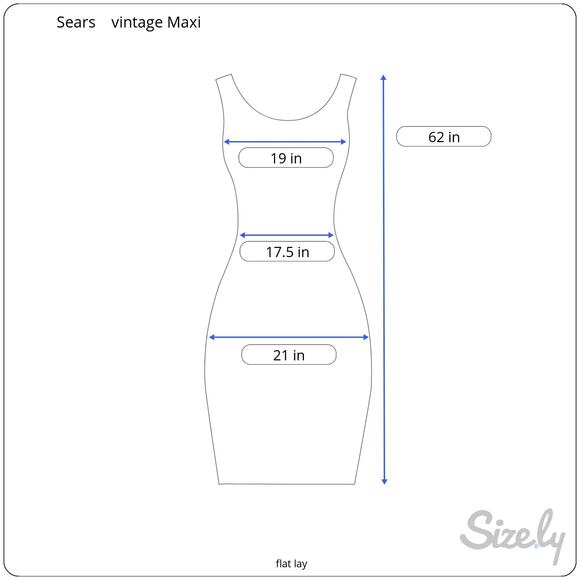 Vintage 60's Sears Hawaiian Fashions Floral Maxi Dress Lace Up Front Silky  SEE - Picture 9 of 9